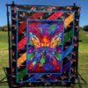 Rainbow Butterfly Quilt Blanket Ypm0  Quilt